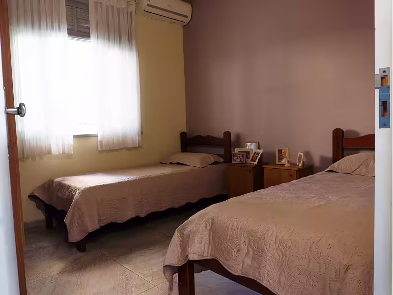 Quarto de residentes da Casa Riachuelo