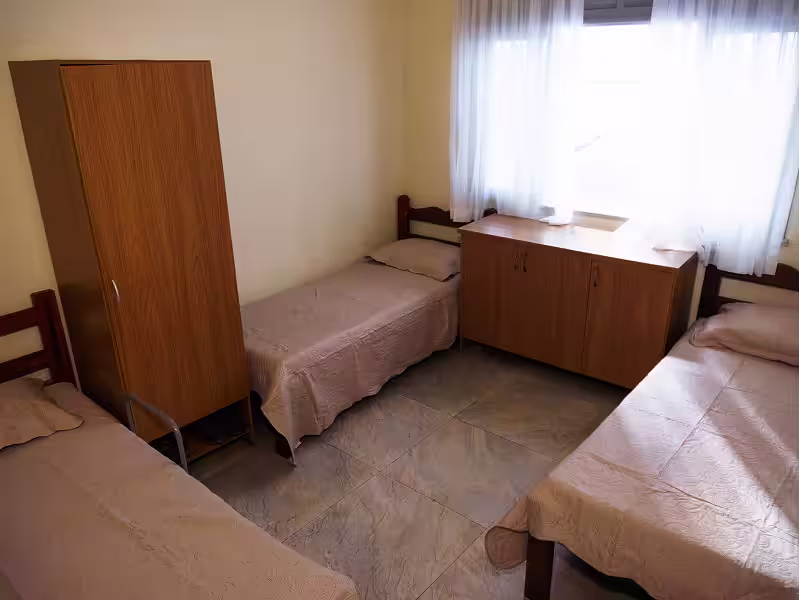 Quarto de residentes da Casa Riachuelo